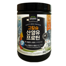 팔레오 고칼슘 산양유프로틴 네덜란드 저지방산양유 단백분말 스푼포함, 280g, 1개