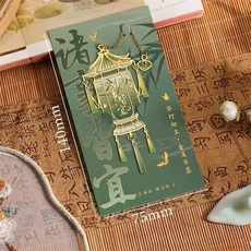 금교 문화창의 금상 수상 작품 금속 책갈피 고전 스타일 램프, C