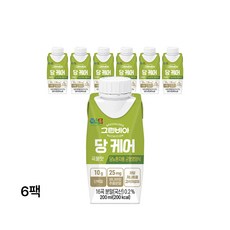 당 케어, 200ml × 6개, 6개, 200ml