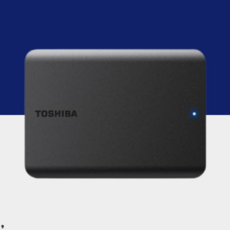 도시바 칸비오 베이직 A5 4테라 외장하드 파우치 O, 블랙, 4TB