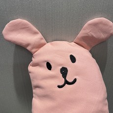 可愛動物造型 柔軟舒適 寵物玩偶, 月型枕頭 粉色