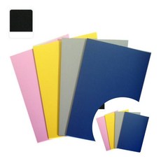 양면칼라 폼보드 DF 111 5T 흑색 60x90 5개 전시 배경판