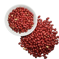 25년 수확 껍질째먹는 레드땅콩, 1개, 1kg