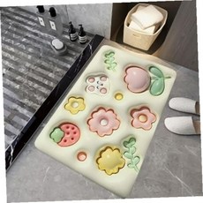 욕실발매트 보송보송3D착시화장실욕실논슬립발매트(가든)+지알트레이딩Shop, 빠른배송
