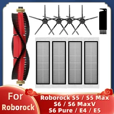 Xiaomi Mi 로봇 진공 청소기 1 / 1S SDJQR01RR Roborock E2 E3 E4 E5 S4 Max S5 메인 사이드 브러시 필터, 07 XMS5022520