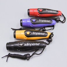 Fryxinte電子哨 #裁判哨 #鴿子哨 #電子口哨 #防狼哨 #賽鴿, 1個, 橘黃、黑、藍、紅、灰