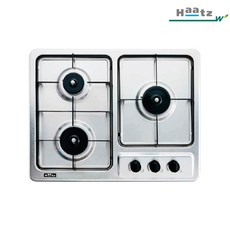 Haatz 빌트인 후드 연동형 가스레인지 3구, GC-3605SDRH, LNG