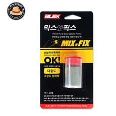 김프로센터 믹스앤픽스 OK 스틱 에폭시 다용도 20g DIY자재 다용도에폭시 목재흠집제거제, 1