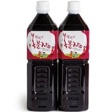 황가네농장 행복한 복분자 원액, 2개, 1L
