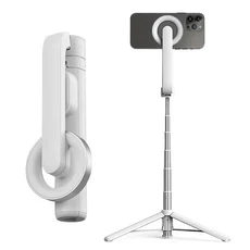 自拍棒三腳架, 白色, 1個, P6900T6