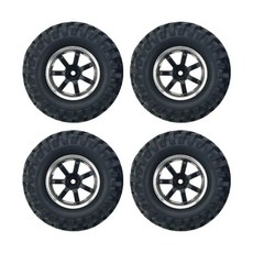 RC Ackerman 조립 로봇 섀시 ROS 스포츠 카메라 서포트, 4 rubber wheels