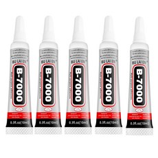 라인스톤 공예용 B-7000 클리어 다기능 슈퍼 액체 융합 의류 신발 패브릭 주얼리 제작(5ml 10ml), 10ml, 5