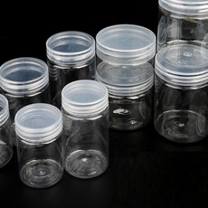더킴스마켓 플라스틱 보관통 알약케이스, 4.8cm - 100ml