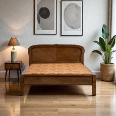 [착불]퍼보 황토흙침대 슈퍼싱글 SS 네추럴 침대