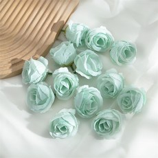 嗨購 Y 4釐米仿真小花苞 DIY手工胸花手腕花配件材料 節日裝飾玫瑰花苞, 蒂芙尼蘭, 1個