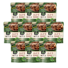 비비고 소고기 장조림, 125g, 10개