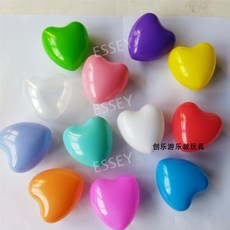 예쁜볼풀 별모양 볼풀 100개 세트 놀이방 하트 사랑 볼풀공, 하트 50개