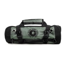 Gabil 햄 라디오용 안테나 롤 백 - GR-ARB01 아미 그린 | 코일 휩 공구용 1680D 방수 정리함 경량 내구성 모듈식 포켓