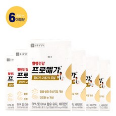 종근당건강 프로메가 알티지 오메가3 듀얼, 60정, 6개