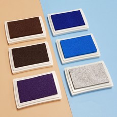 문구 도장 컬러 스탬프패드