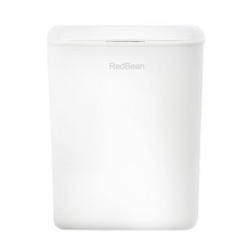 레드빈 모션 센서 휴지통 자동 터치 쓰레기통 14L, 화이트, 1개