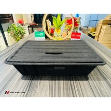 華郡團 TESLA 特斯拉 MODEL Y 後座椅下收納盒 有蓋毛毯款, 1個, 有蓋 毛毯款 後座椅下收納盒