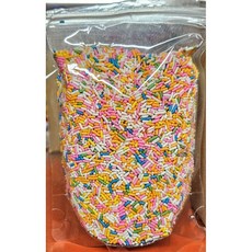 이데아푸드 레인보우 스프링클 원형 300g x6업소용 식자재 식당용 단체 급식용 식재료 대용량, 6개