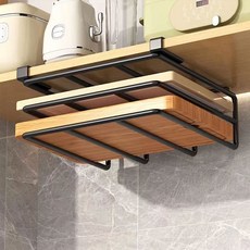 수납랙 주방정리 선반 도마꽂이 2단