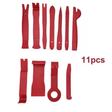 자동차 패널 문짝 오디오 트림 제거 도구 키트 자동 클립 플라이어 패스너 리무버 보관 가방 포함 프라이, 11PCS, 1개
