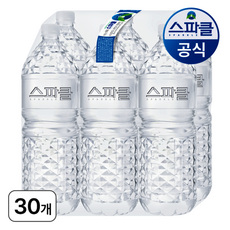 스파클생수 도착보장/ 무라벨생수, 30개, 2L