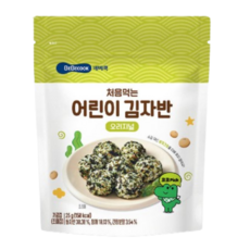 베베쿡 처음 먹는 어린이 김자반, 해물야채, 25g, 4개
