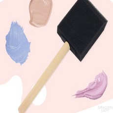 스펀지 붓 5cm 미술도구 아기물감놀이 스펀지브러쉬