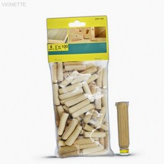 목다보 나무못 목심 8x40mm 100개입 2907001 울프크래프트2907001, 상세페이지 기재, 상세페이지 기재, 상세페이지 기재