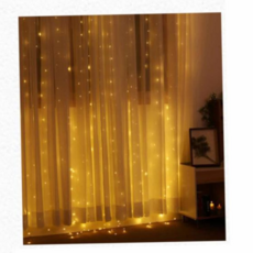 창문조명 LED 200구 USB 커튼 전구 LED스트링 커텐LED 79000EA 1EA, 본상품