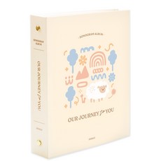 인디고 처음부모 초음파사진 포켓 앨범 (112포켓 스티커 4매 포토북) - 태아초음파기록북 임산부 포토앨범 감성태교 다이어리 예비맘 선물 추천, 베이지, 베이지, 1개, 28매