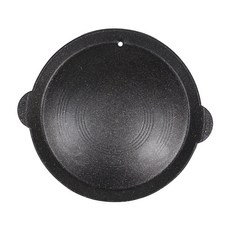 국내산 맥반석 원형 구이판 5중 코팅 불판, 단일사이즈, 1개