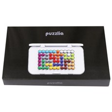 퍼즐리아 점보구슬퍼즐 사각 유아용, 1개, 12피스