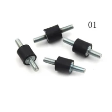 4개/몫 방진 Silentblock 보트 자동차 보빈 고무 마운트 남성 도구 M4 M5 M6 M8 충격 댐퍼, 04 M4