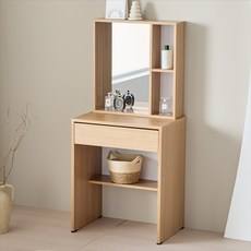 탑퍼니처 화장대 심플한 디자인 입식 화장대 600_800, 오크