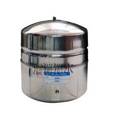 清淨淨水店 4.5G不鏽鋼儲水壓力桶，大容量儲水，不鏽鋼材質，適用各式淨水設備, 1個, 有氣泡袋