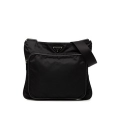 프라다 중고 2013-2026 테수토 지퍼 탑 크로스 백