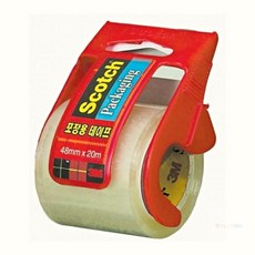 3M 스카치 포장용테이프 132D 투명 48mmx20M, 1개