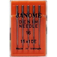 야노메 재봉틀 바늘 데님 사이즈 16