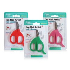 FIM 기본형 반려동물 발톱깎이 S 랜덤 강아지발톱가위 고양이발톱깎기