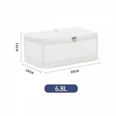 수납함 수납 6.8L 투명수납함 수납정리 SR 다용도수납정리 소품정리함 gui+31871co