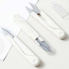 휴대용 케이스쪽가위 공업용미싱부자재 미니가위 소형가위 재단가위, 1개, 기본