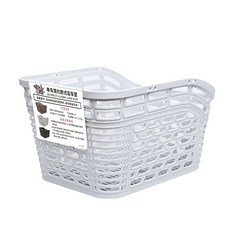 VOODUCAT GUSAMGEMS 自行車後車筐 高密度PP樹脂材質, LK / 淺灰色車筐, 1個