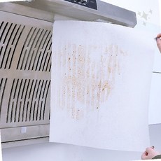환풍기 기름때 차단 교체형 덮개 주방 후드 청소 간편 위생 관리 일회용 보호, 1개
