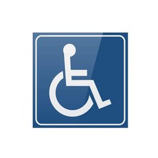 장애인표지 구역 안내 스티커 부착형muj7+1qmN