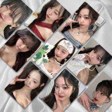 아이브 IVE 장원영 개인 포카 (핑크) 포토카드 비공굿 도무송 케이팝 아이돌 다꾸 선물 스티커, 1개, 장원영 (핑크, 홀로)